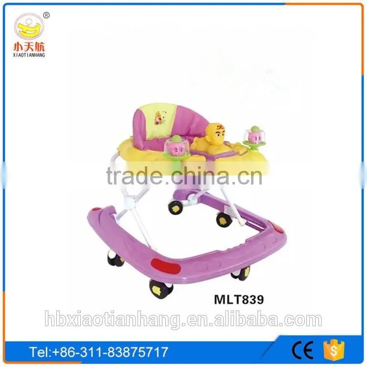 Outdoor 2016 new models baby trolley walker with music