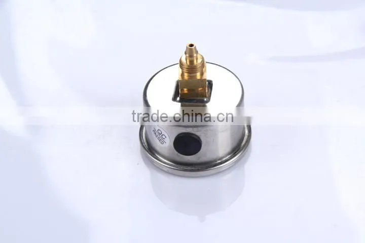 Durable Light Weight Easy To Read Clear Ningbo Sales Vacuum Mini Pressure Gauge