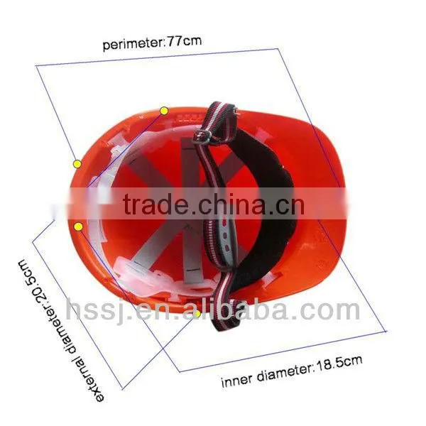 2016 CE light hard hat 100% ABS shell hard hat CE approved hard hat industrial safety hard hat with air holes