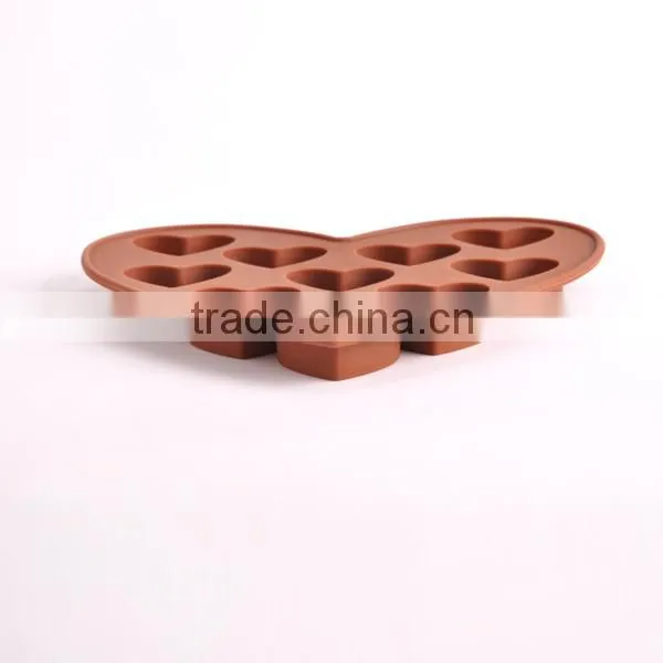 Novelty Heart Shape Silicone Molds