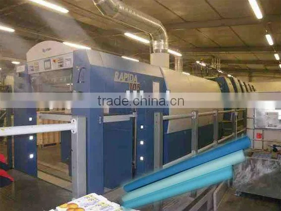 Automatic dry blanket wash cloth /fabric-mini roll-replace Dupont print roll cleaner