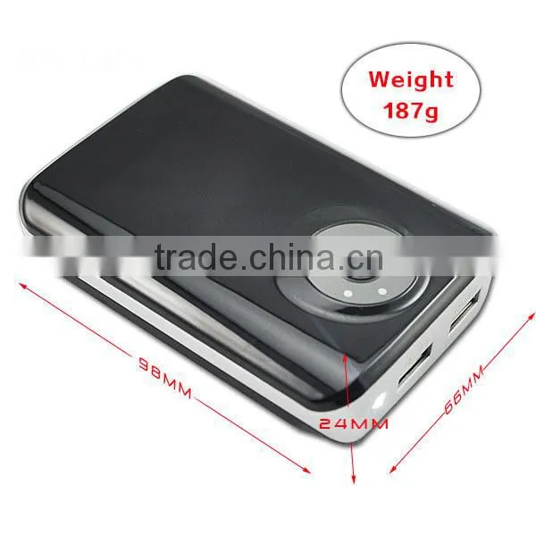 New product Promotional 8000mah solar power bank for smartphone