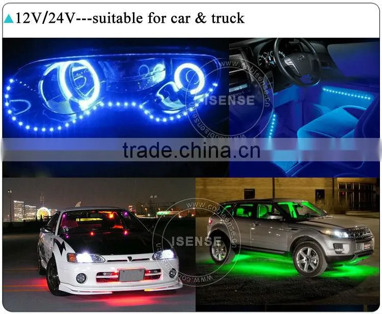 Slim fit led ring light led strip 3014, oem auto parts car exterior decoration led light