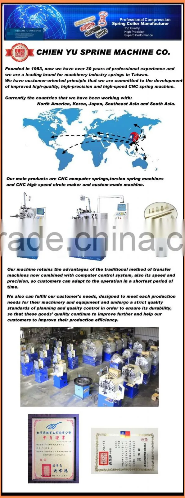 Steel Extension Spring Making Machine for Pen