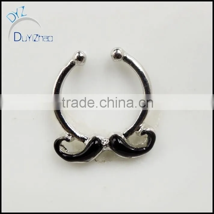 unique body jewelry non piercing nose ring