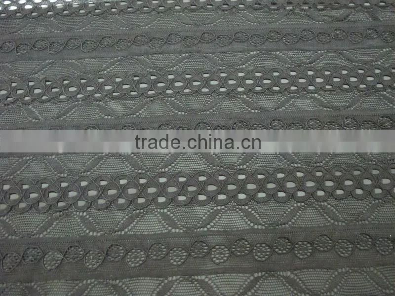 women sexy nylon lace fabric for bra wholesale/fabric for wedding dress lace-APN4043