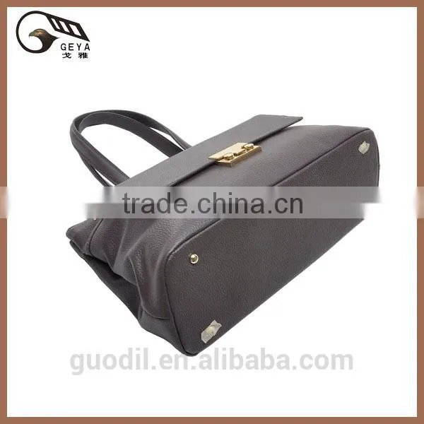 2014 Colorful wholesale leather handbag woman bag china supplier