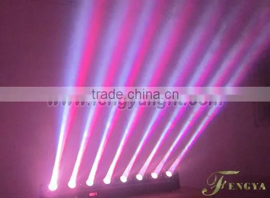 8X10w rgbw led scanner wash beam light sweeper beam led