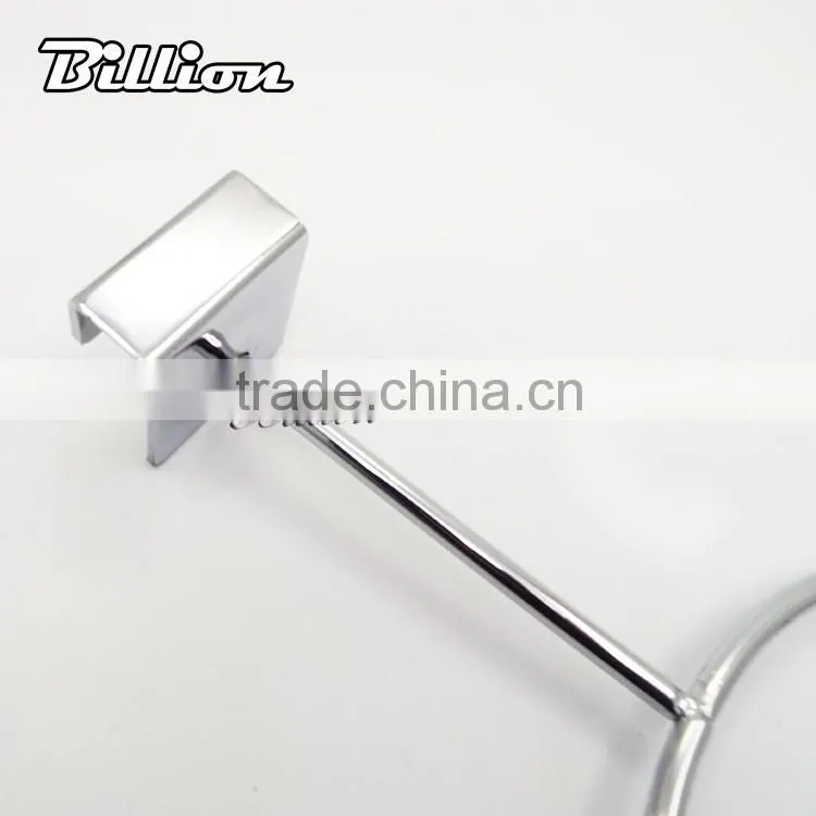 Store ball bracket gird wall chrome hook ball rack/ hook/ holder