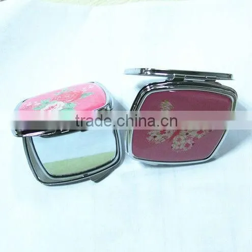 metal compact mirror