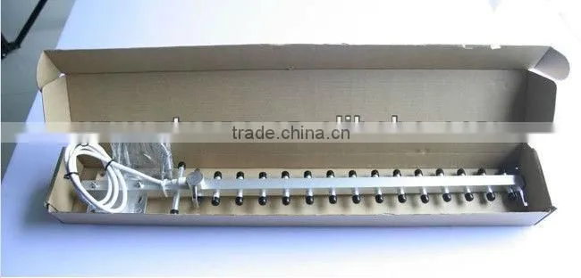 Factory price 868mhz RPID yagi antenna (16 elements) Outdoor directional antenna with SMA/N female & low signal loss cable