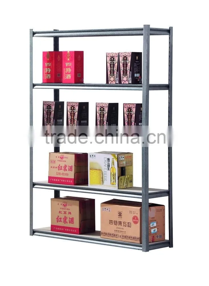 5-tier cheap metal corner goods shelf