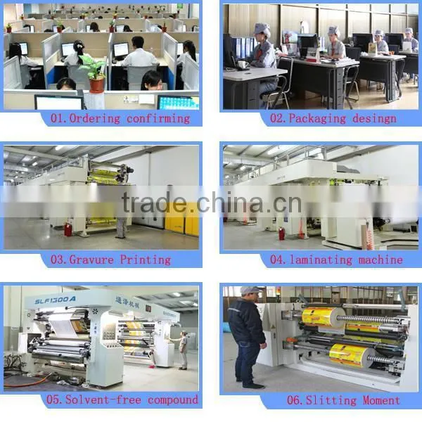 50g Aluminium Foil Cosmetic Sample BagShampoo Packing Sachet