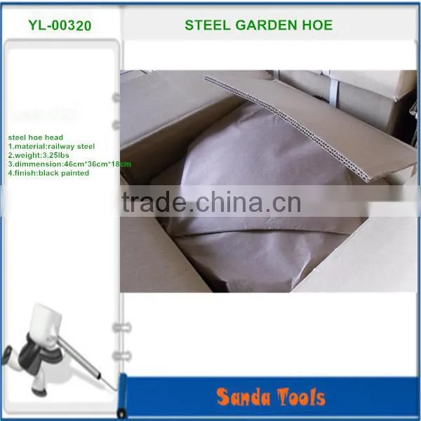 railway steel garden hoe
