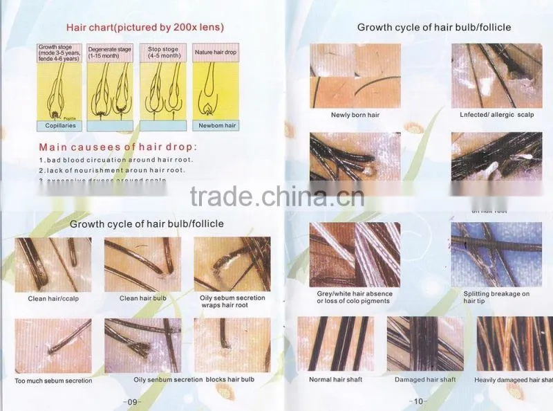 Medical Equipments Skin and Hair Analyser With CE Approved
