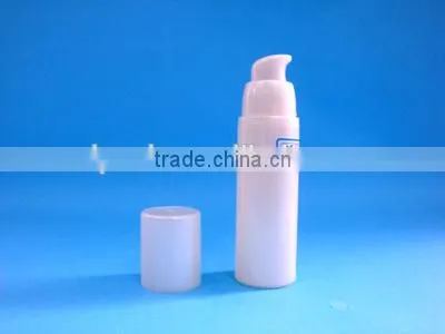 50ml matte black plastic airless bottle, plastic airless pump bottle,