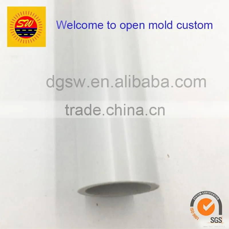 2016 popular factory direct supply thick PE plastic pipe