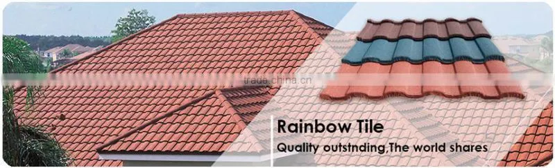 SGB Stone Coated Steel Roof Tile/Aluminum Zinc Steel Roofing Tiles
