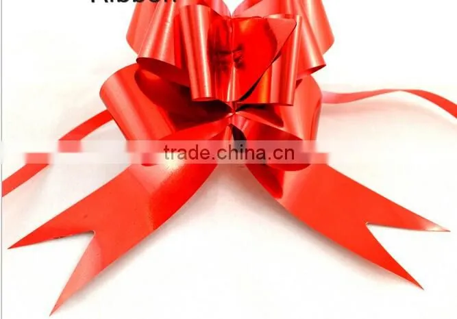 Ribbons colourful flower pull bow for gift