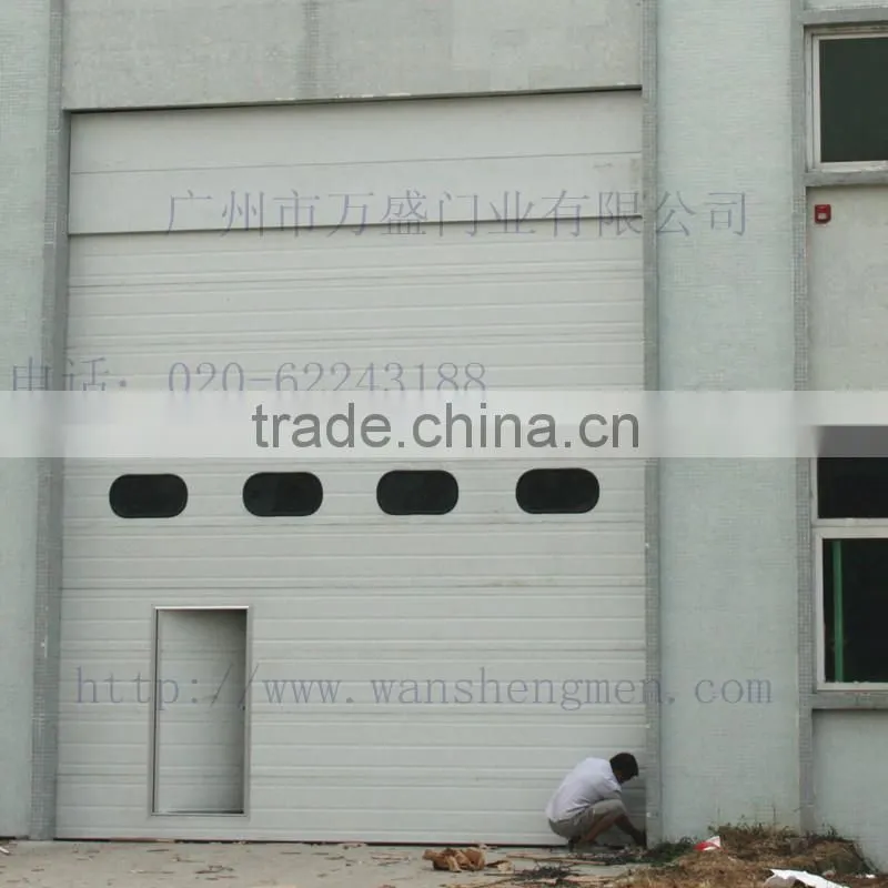 with CE certificate garage door industrial sliding door warehousing sectional door SJM-330