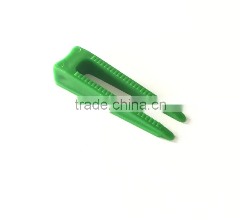 Tile leveling system, plastic leveling system