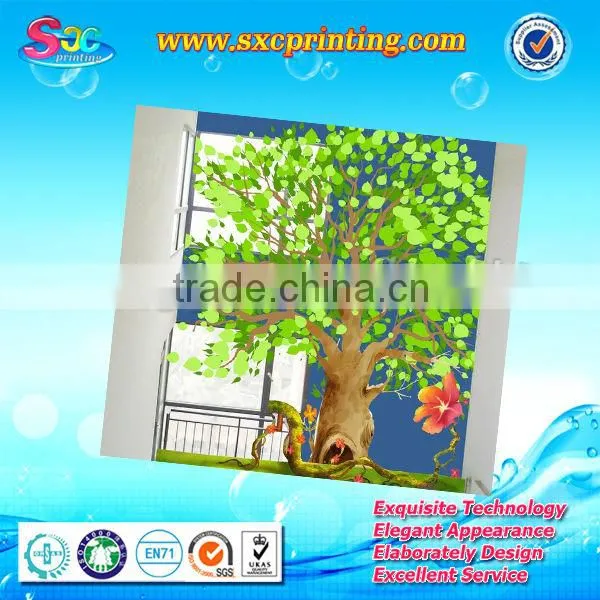 Customized tree wall sticker , wall decor stickers made in China , China sticker