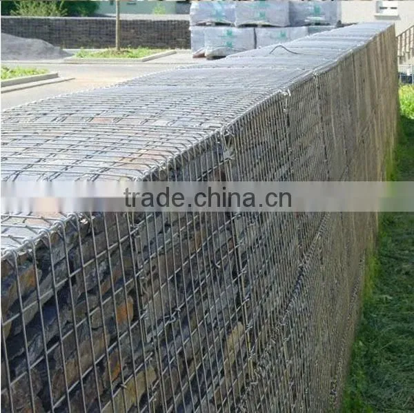 Welded galvanized gabion baskets