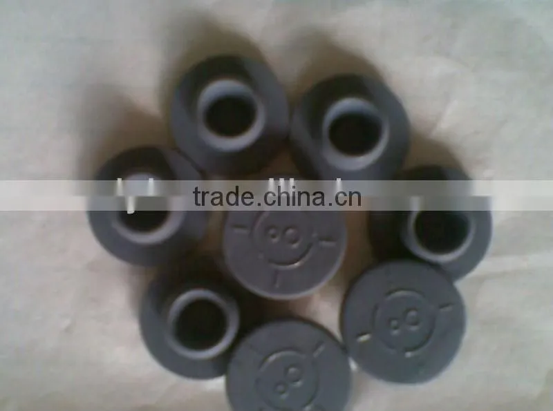 13mm flip top cap,rubber stopper and crimper