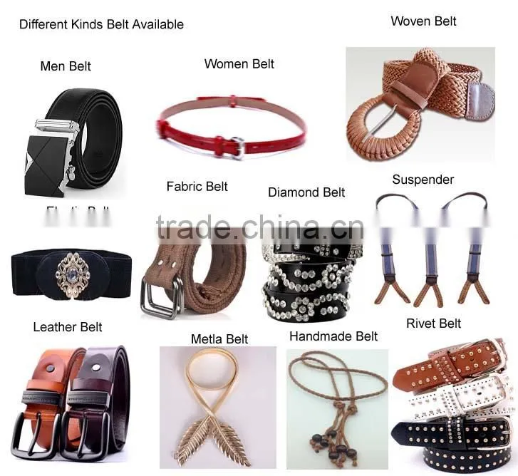 Customize handmade webbing belts