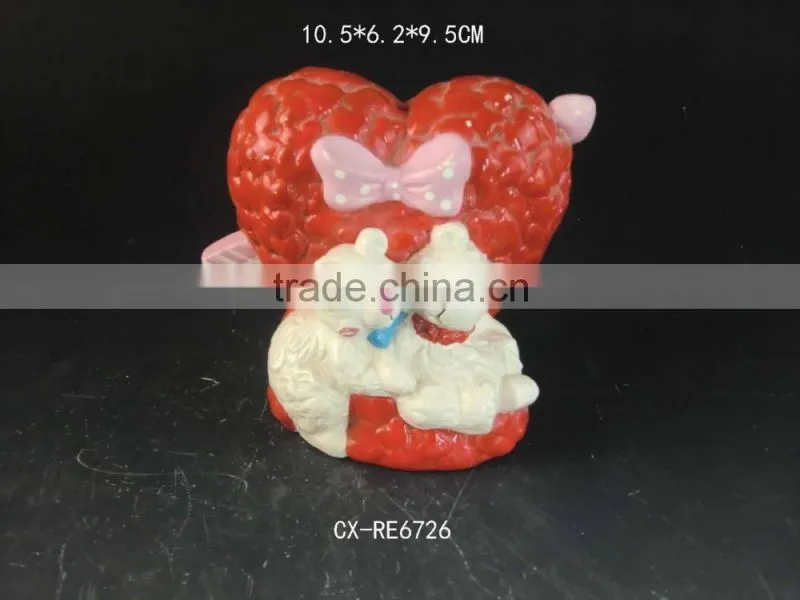 human figure high grade ceramic gift for new couple for weddings