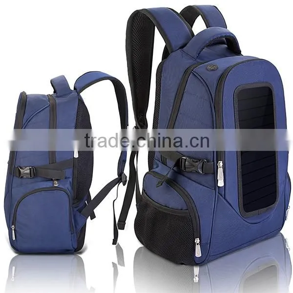 Durable Solar Panel Laptop Backpack