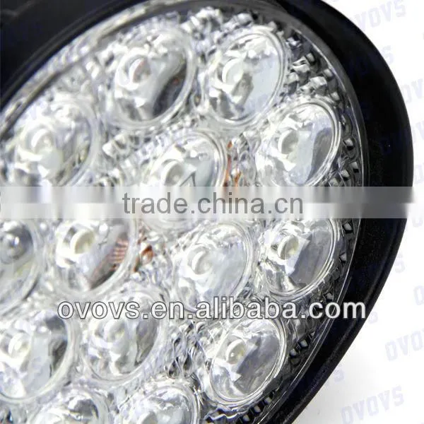 Shockproof 42w led driving light, Round led off road light for truck, atv, suv and vehicles