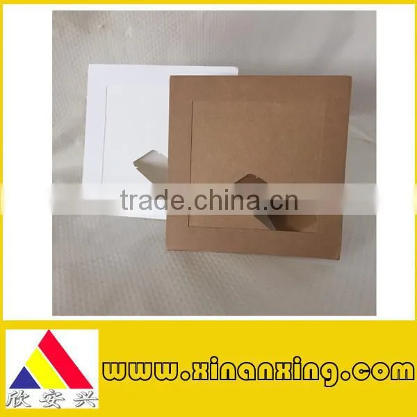 kraft paper photo frame with no printing