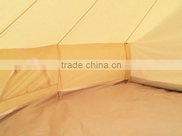 Double Layers canvas bell tent waterproof