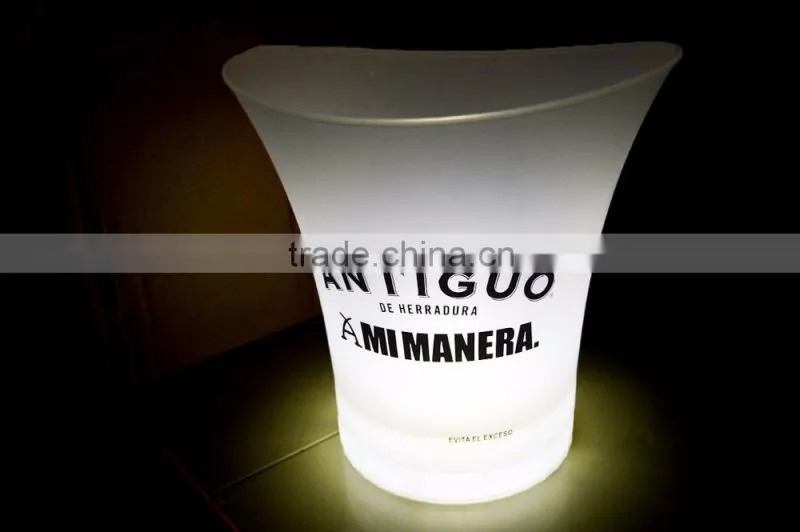 Glowing LED Champagne and Wine Bucket