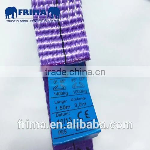 Endless Webbing Sling and 100% Polyester lifting Strap