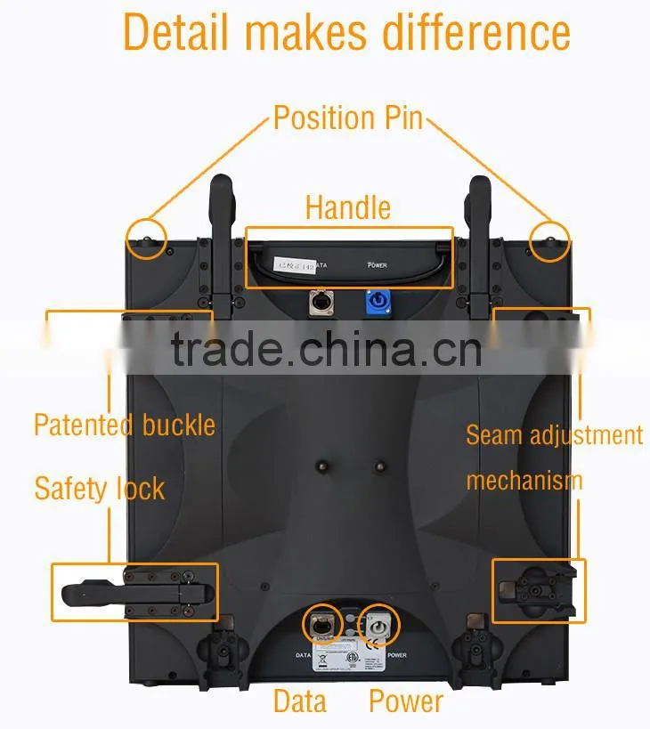 Black beauty p5 full color led display indoor led screen