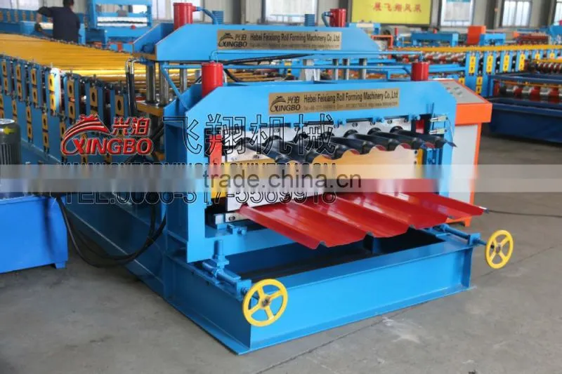 Steel forming machine series furring channel roll former machine