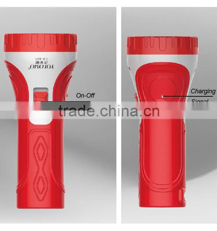 1W single LED rechargeable flashlight