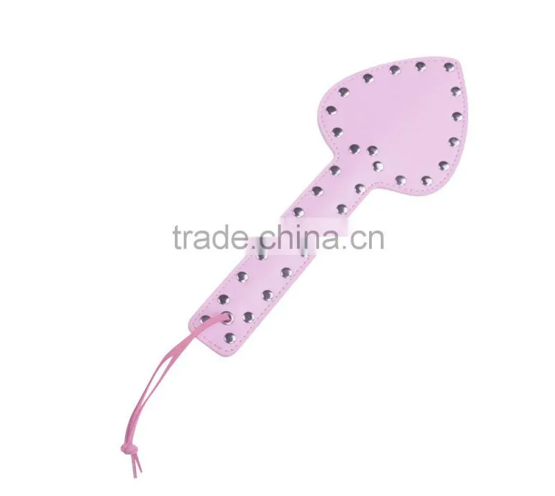 New Love Pattern Leather Slave Paddle BONDAGE Span, Sex Toy for Man Www Sexy  Com Adults Toys of Sex Whips - GoldSupplier