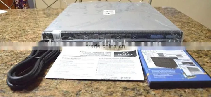 SB5800V-08A Eight 8Gb device ports active and Four 10Gb stacking ports active Fibre Switch