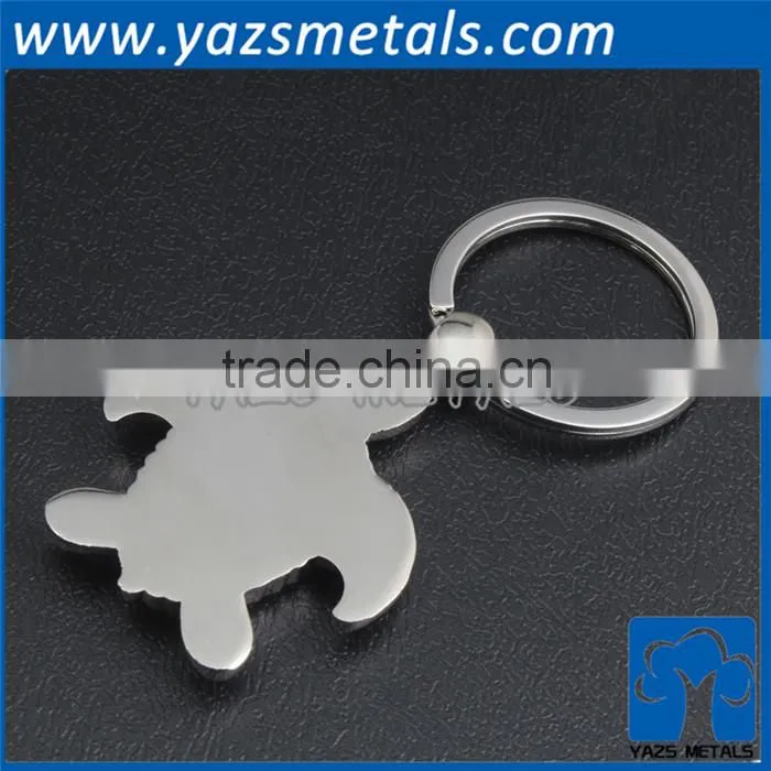 custom metal keychain maker in shenzhen factory