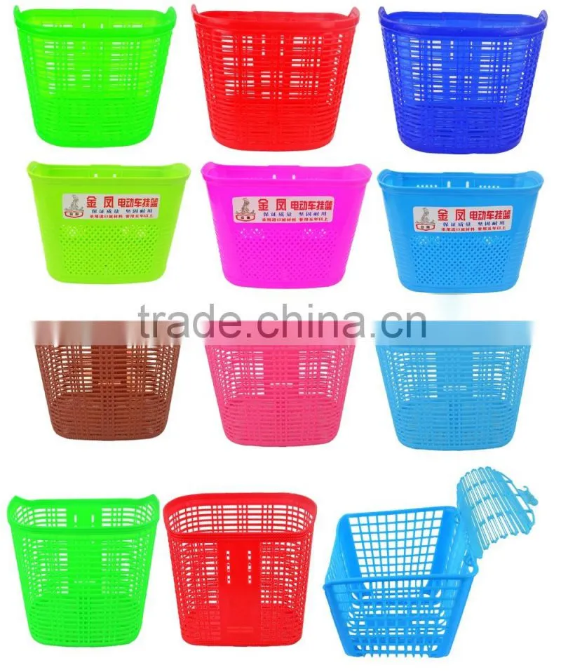 removable bicycle basket bicycle basket PLASTIC BASKET