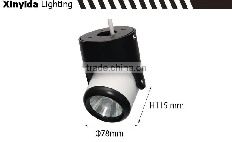 Noble and generous no flickering dimmable led track lighting