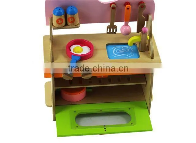 Modern wooden kitchen toy