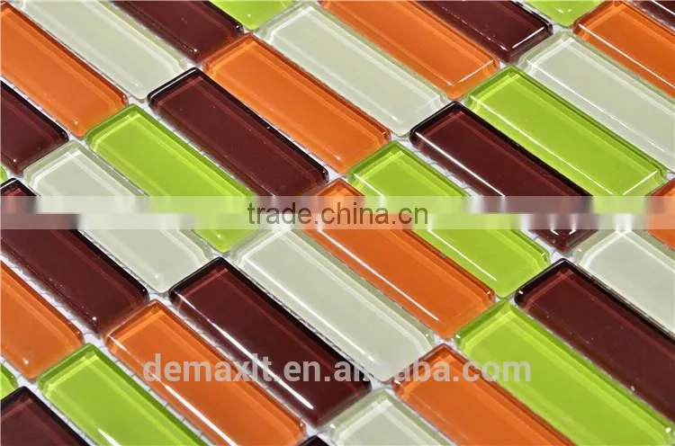 Professional Crystal Glass Mosaic For Swimming Pool