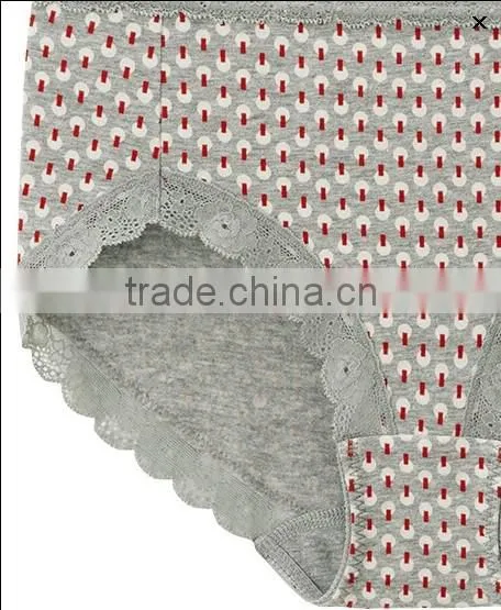 Ladies cotton soft high waist briefs