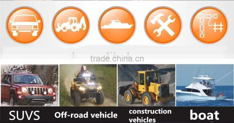 2015 latest high brightness LED work light 60w LED for truck led headlight