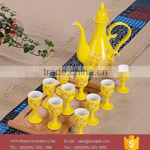 Antiquing Home Decoration Wine Container , Wine Set