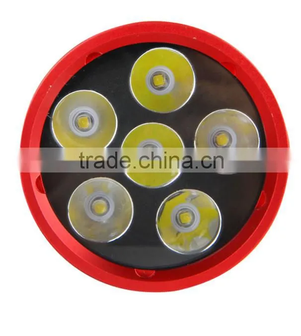 200M Deep diving flashlight 6*CR EE XM-L U2 LED 3-mode 5000LM high light led torch flashlight